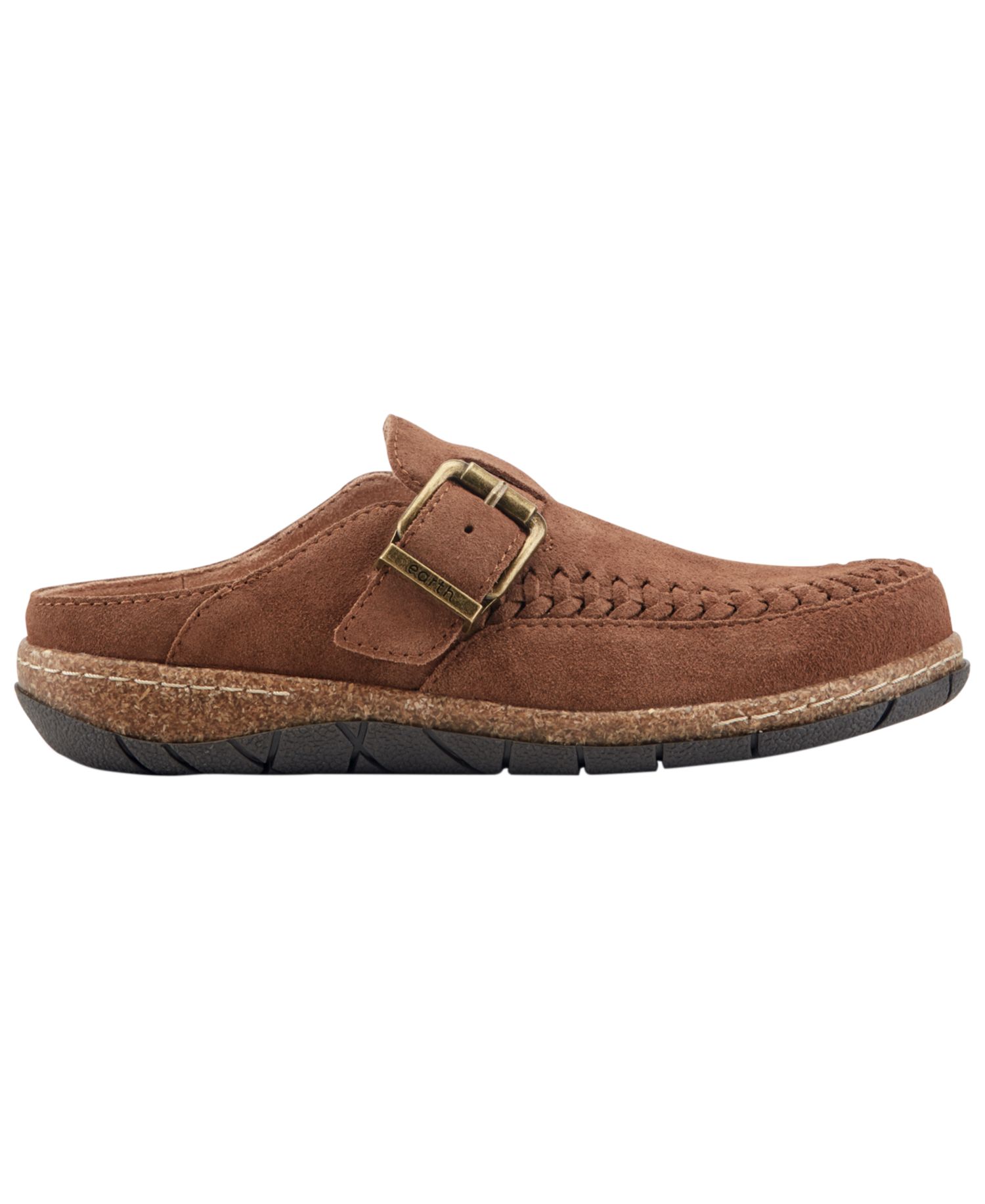 Women's Eileen Woven Suede Footbed Clogs
