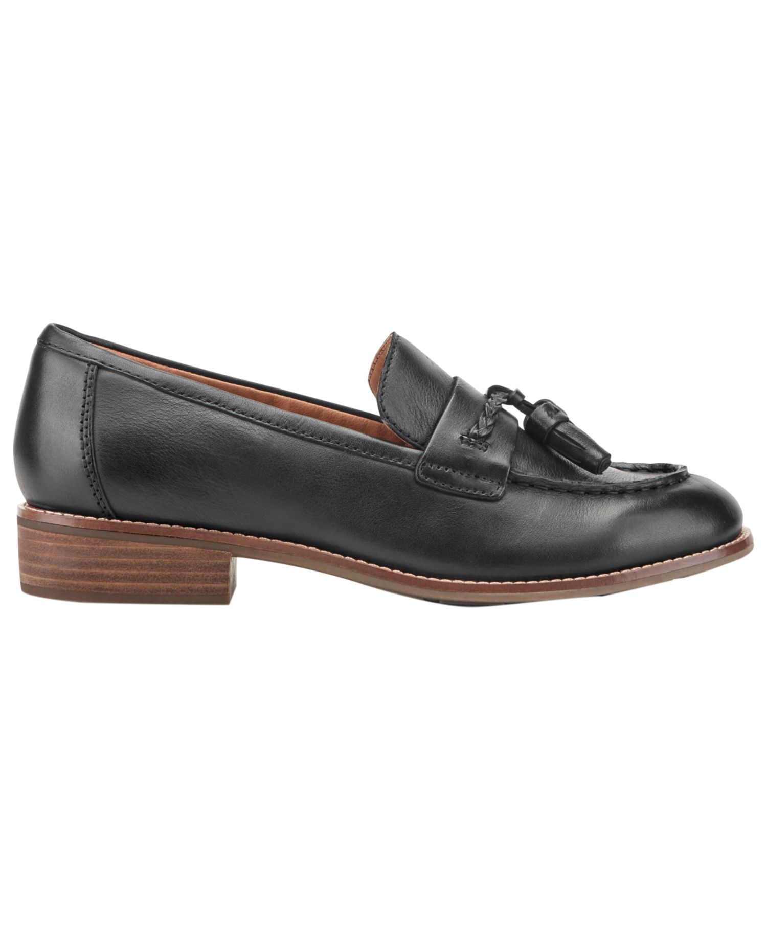 Women's Elinna Leather Slip-On Tassel Loafers