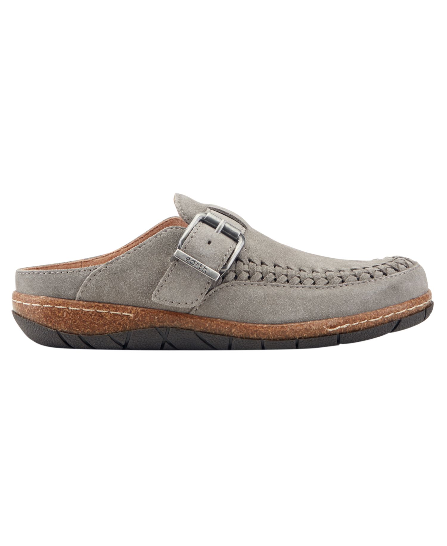 Women's Eileen Woven Suede Footbed Clogs