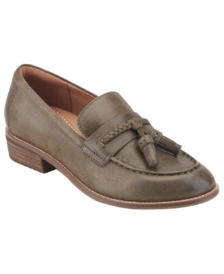 Women's Elinna Leather Slip-On Tassel Loafers