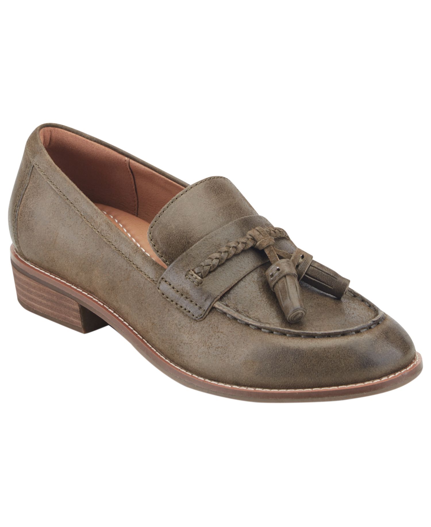 Women's Elinna Leather Slip-On Tassel Loafers
