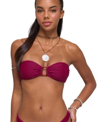 Women's Silvey Bandeau Bikini Top