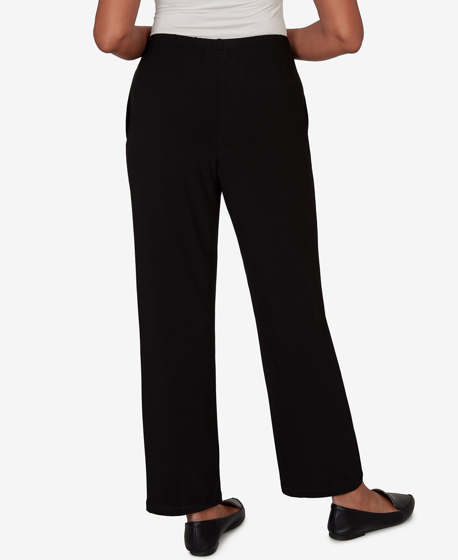Petite Soft Crepe Short Length Pants