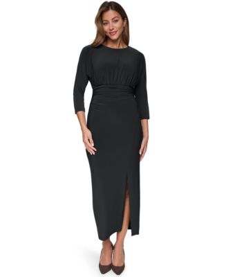 vince camuto ruched bodycon dress Women's Midi Atria Signature Colors:Magenta The dress is designed Beach Wedding Dresses Gowns Amazon | Dresses |