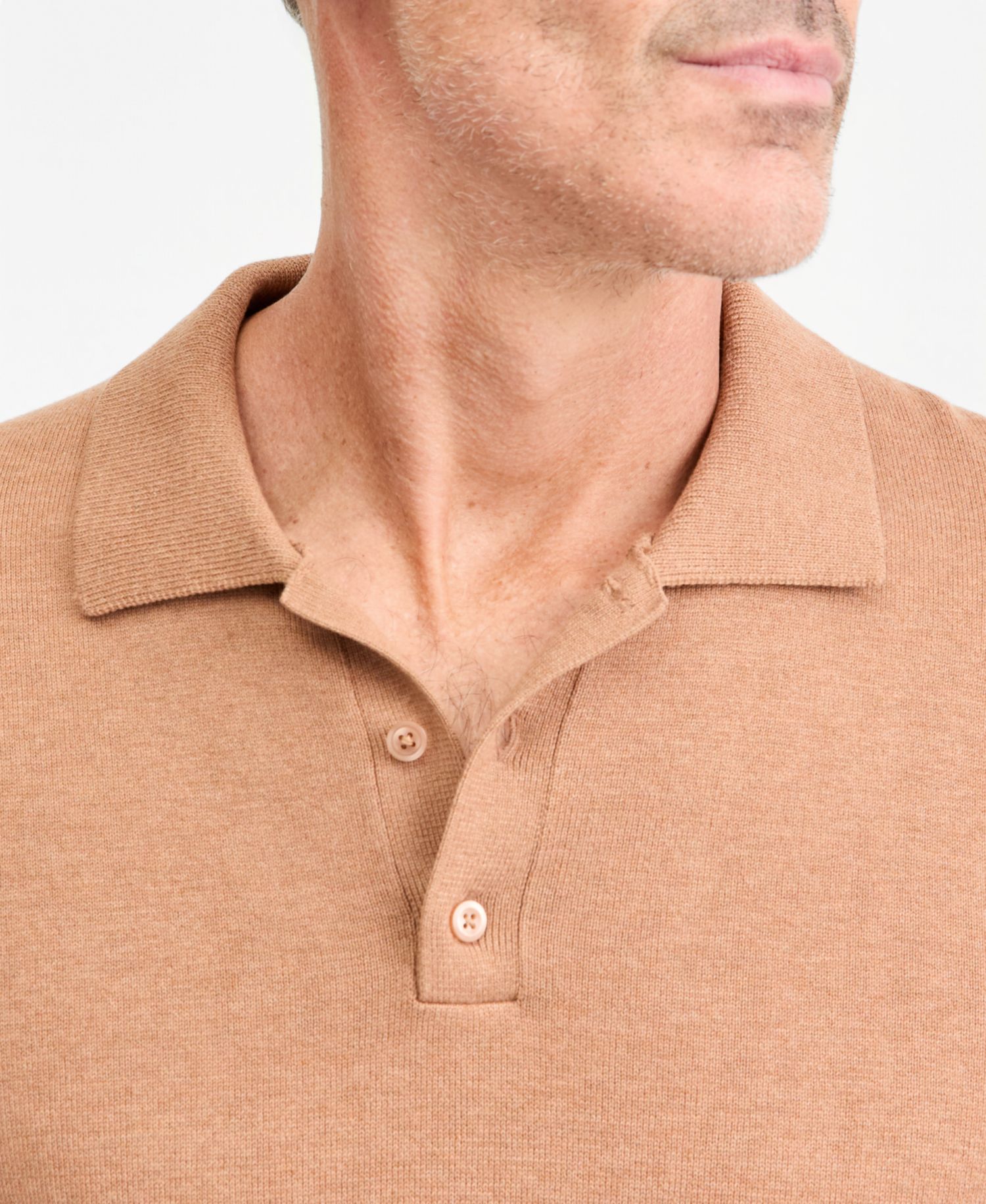 Men's Supima Cotton Long-Sleeve Polo Sweater, Macy's Exclusive