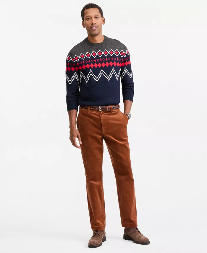 Men's Regular-Fit Corduroy Trousers