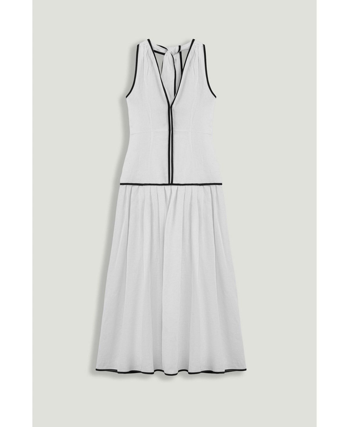 NOCTURNE Women's Binding Detail Halterneck Midi Dress view 5 — MAYCSS fashion products