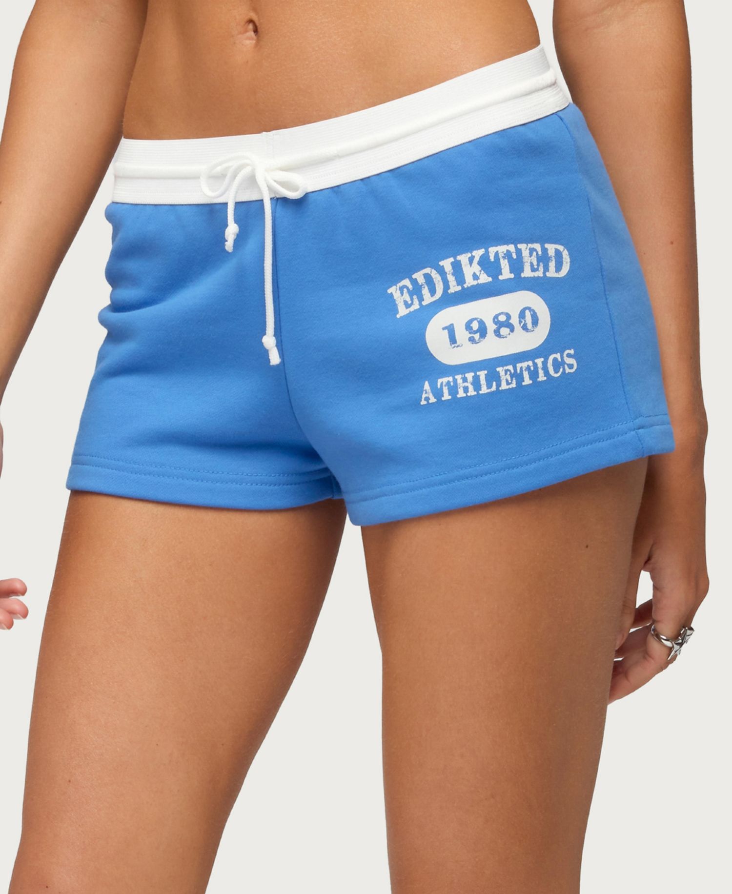 Women's Athlete Contrast Micro Shorts