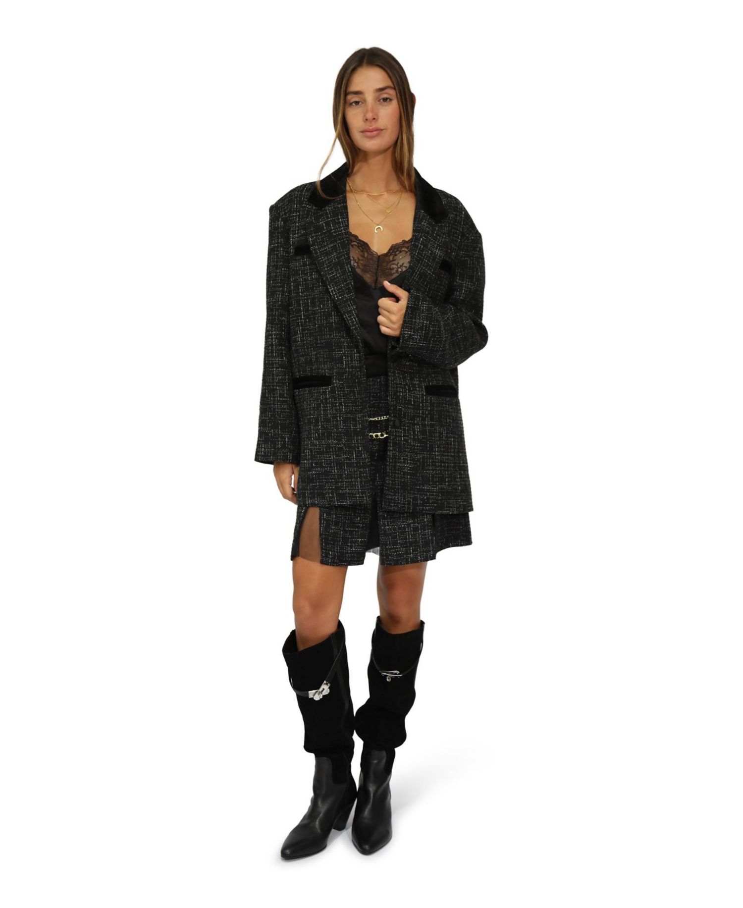 Women's Set Me Free Tweed Skirt