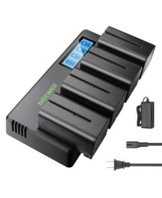 NP-F750 LED Video Light with 5600mAh for NP-F550/750/770/970 FM500H QM71D QM91D