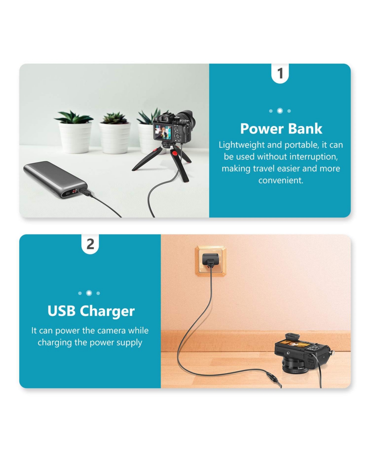 Neewer Np-FW50 Camera Battery and Charging Accessory for select Sony Np-f-series devices