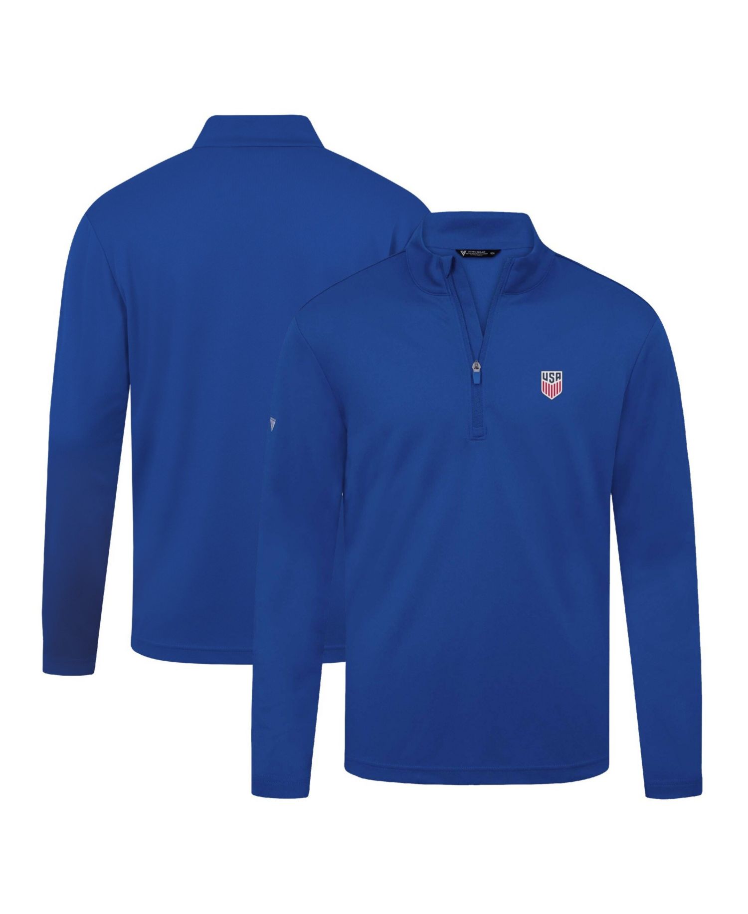 Men's Royal USMNT Heron Quarter-Zip Pullover