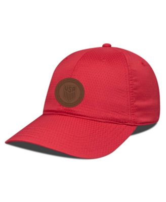 Men's Red USMNT Matrix Periscope Adjustable Hat