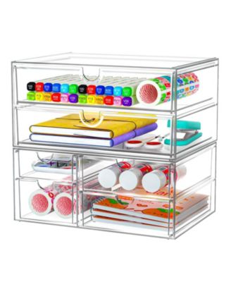Organizer 6 Drawers Bathroom Makeup Desk Office Pencil Storage