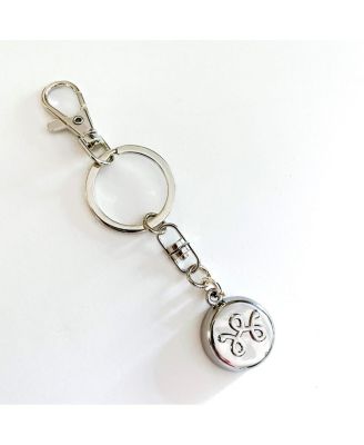 Silver Unisex Keychain