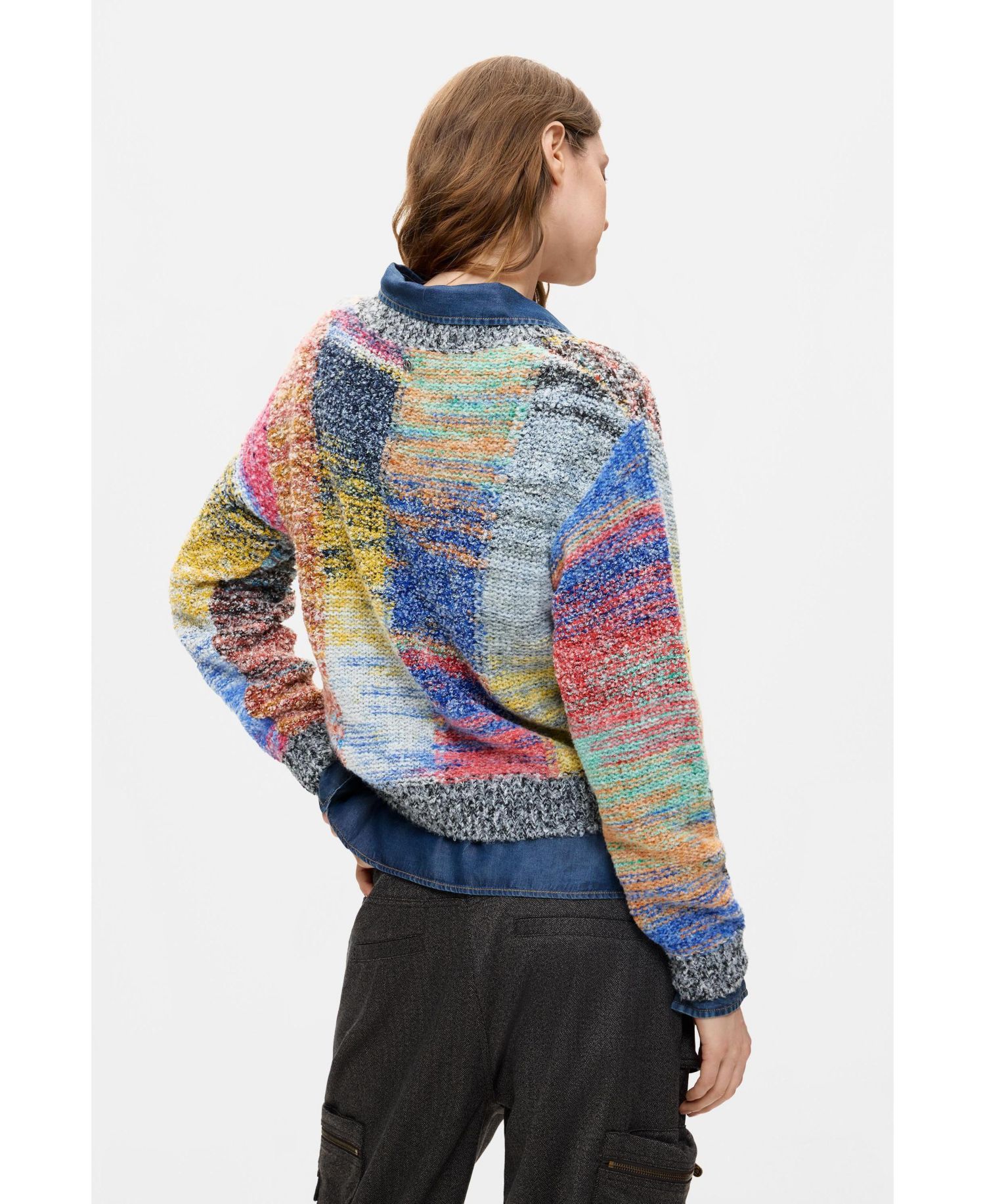Women's Chunky knit cropped sweater