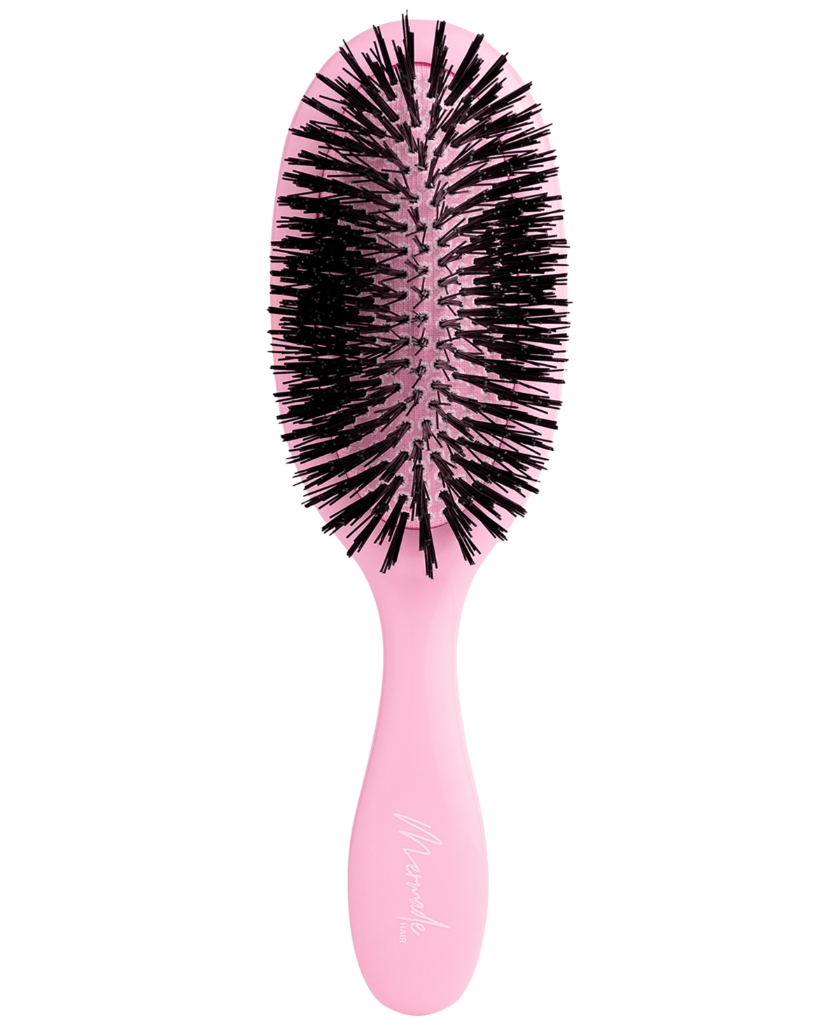 Mermade Firm Bristles Styling Hairbrush In Transparent
