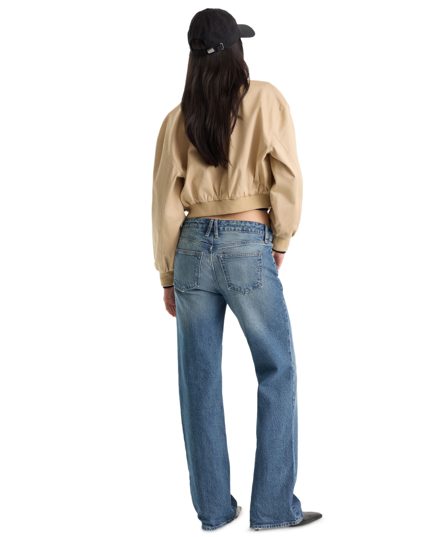 Women's Vintage Low-Rise Bootcut Jeans