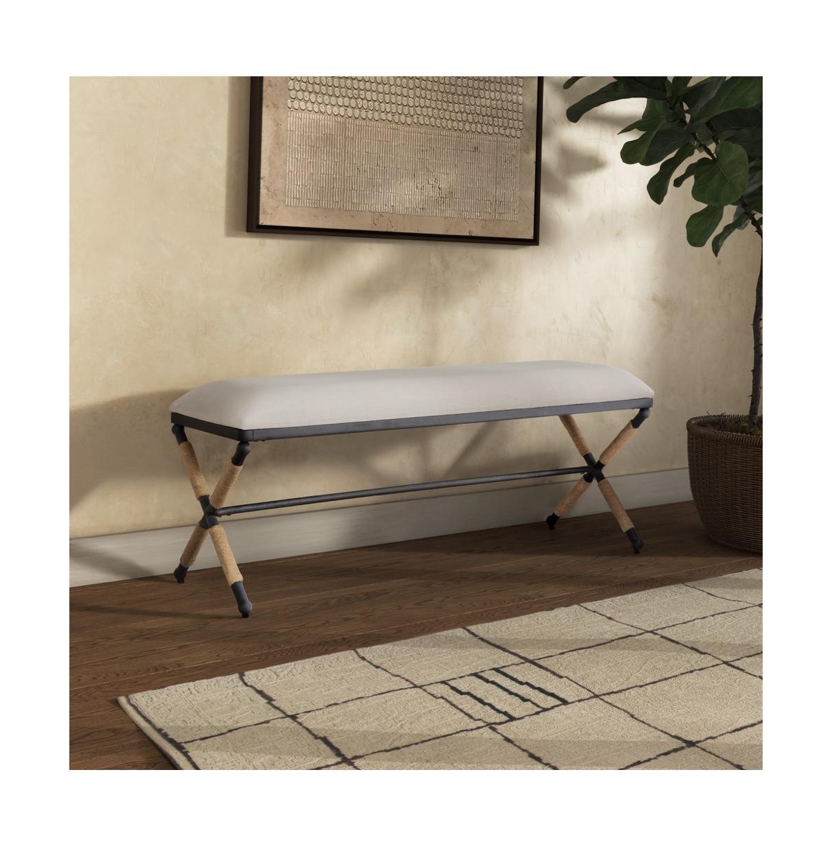 Safavieh Carmelo Hemp Wrapped Bench