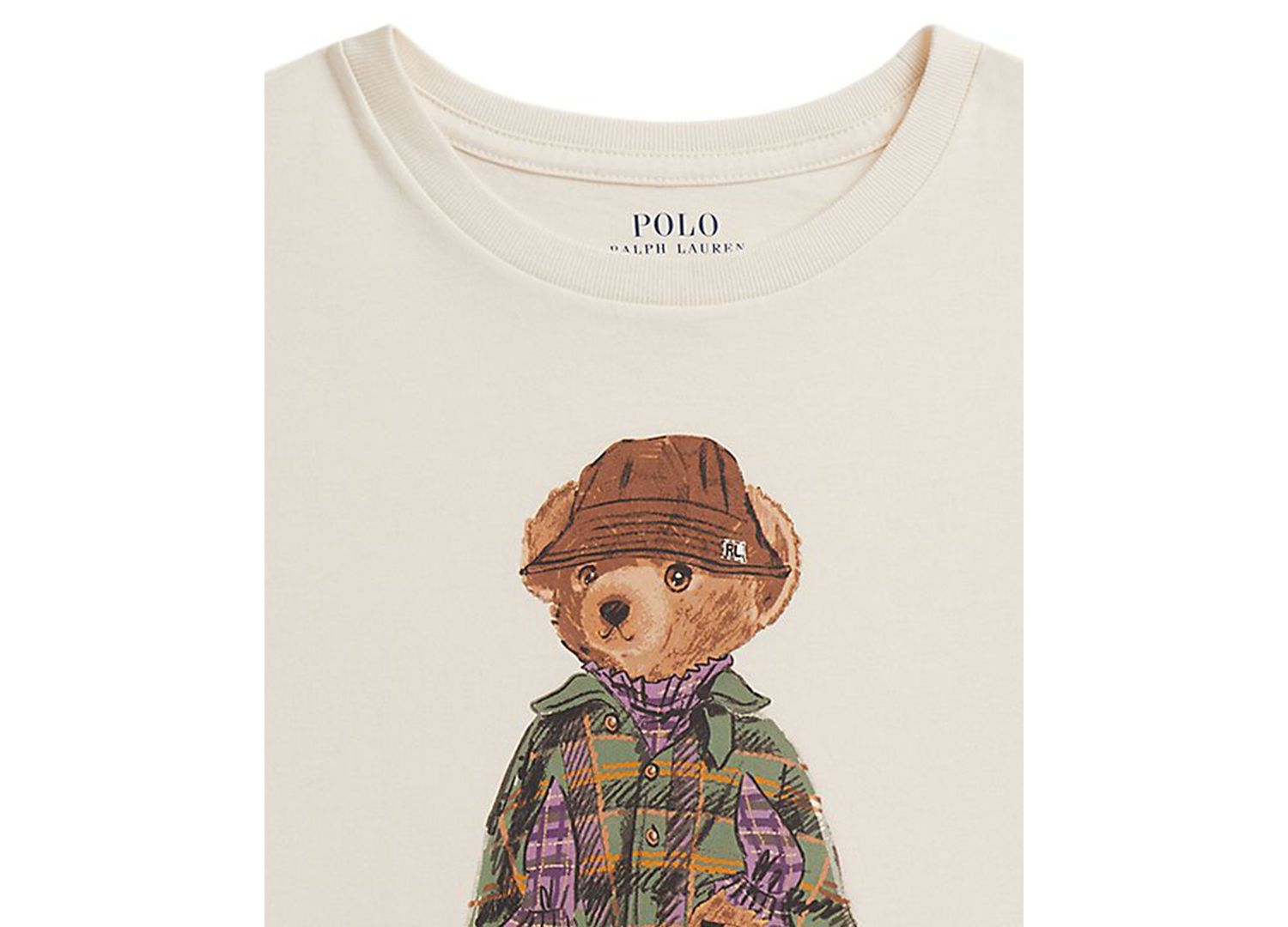 Girls' 7-16 Polo Bear Short-Sleeve T-Shirt