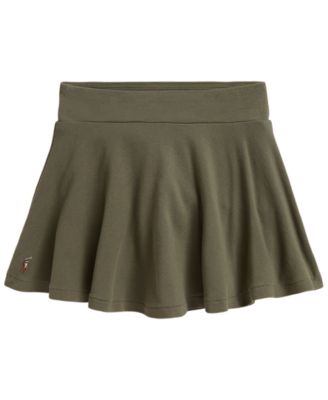 Girls' 2T-6X Stretch Mesh Skort