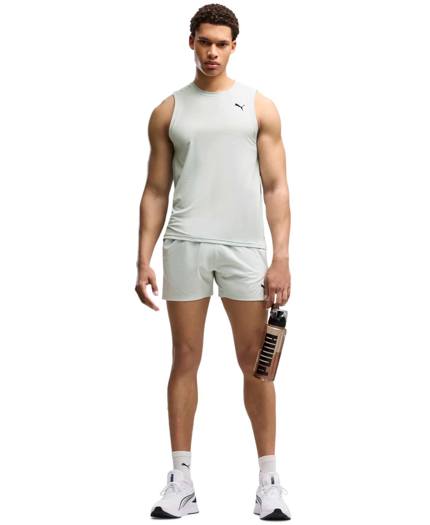 Men's Power Mode Training Crewneck Tank Top