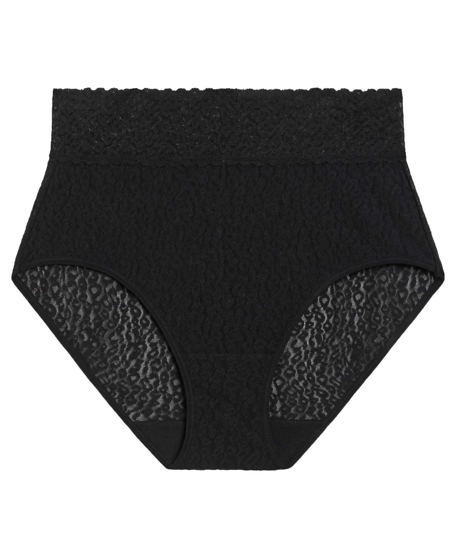 Women's High Bar Stretch Lace Full-Coverage Brief Panties