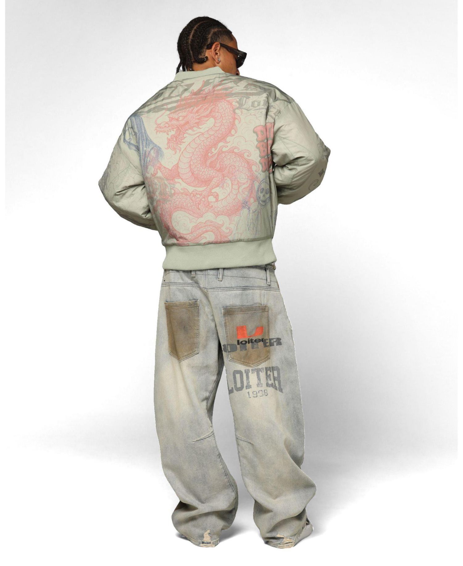 Men's Spray Bomber Jacket