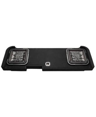 Dual 12" L7T 2-Ohm Subwoofer Enclosure Chevy GMC Fit High-Output Bass - 51KGMDL7T122