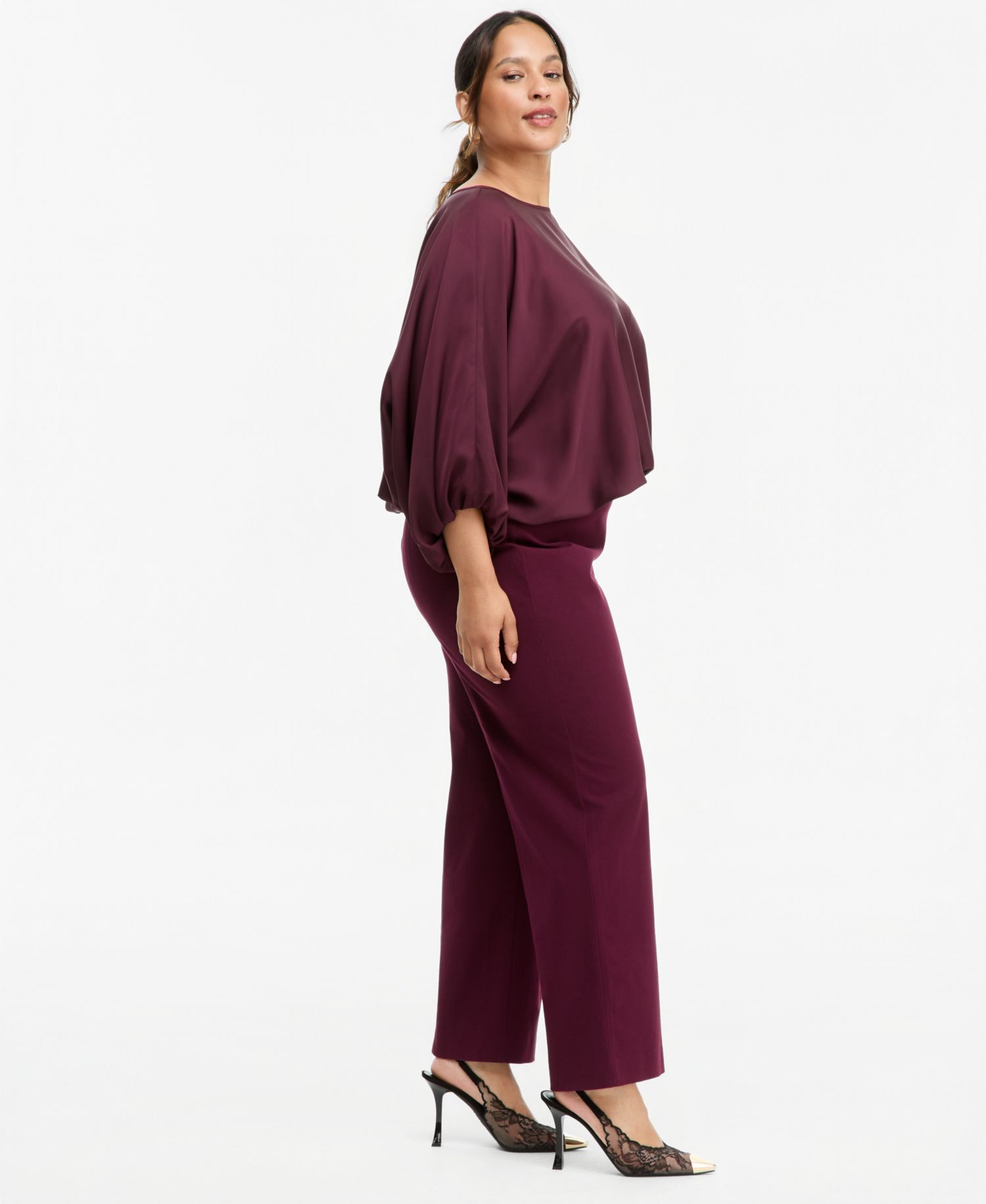 Plus Size INCredible Stretch Straight High-Rise Pull-On Pants