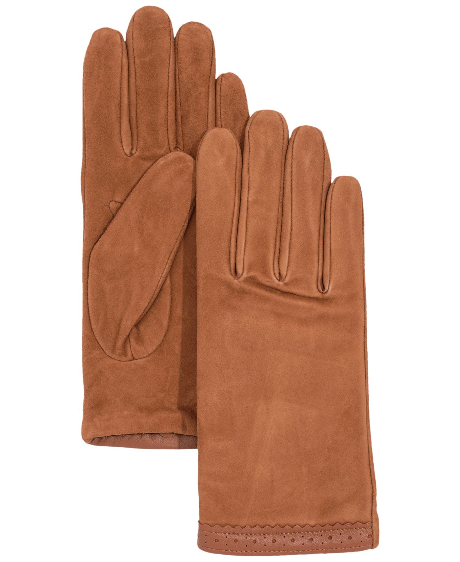 Wing Tip Leather Gloves