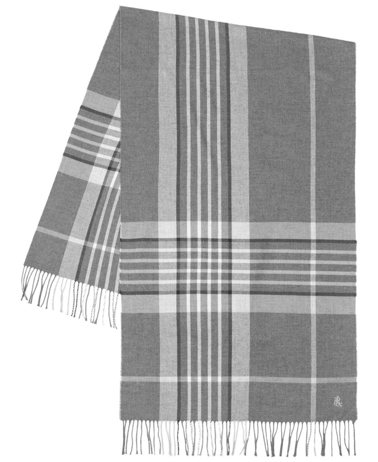 Exploded Plaid Scarf
