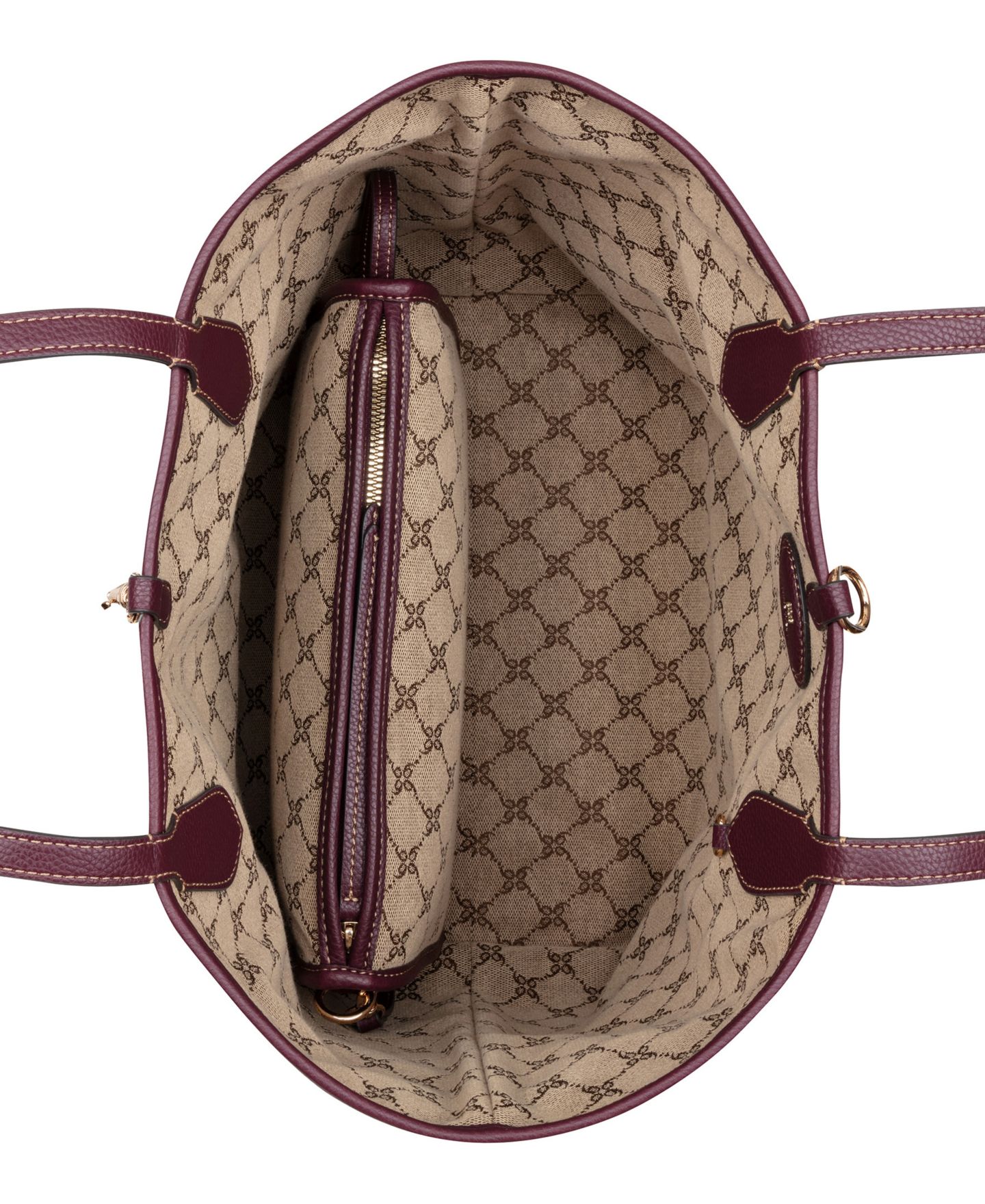 Женская сумка Nine West Emerick Removable Shoulder with Large Reversible Tote Handbag, цвет: Мокко — фото 4