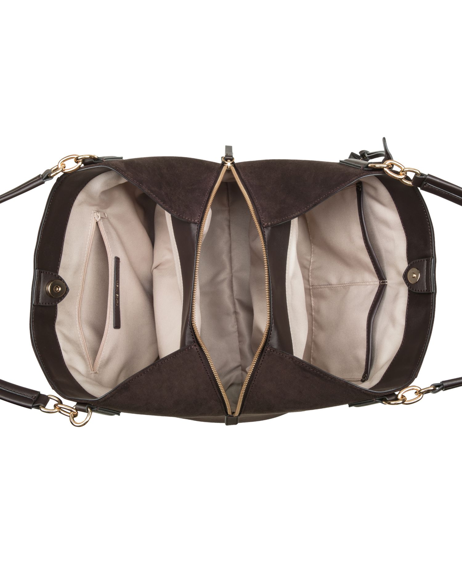 Deacon Triple Compartment Large Shoulder Handbag