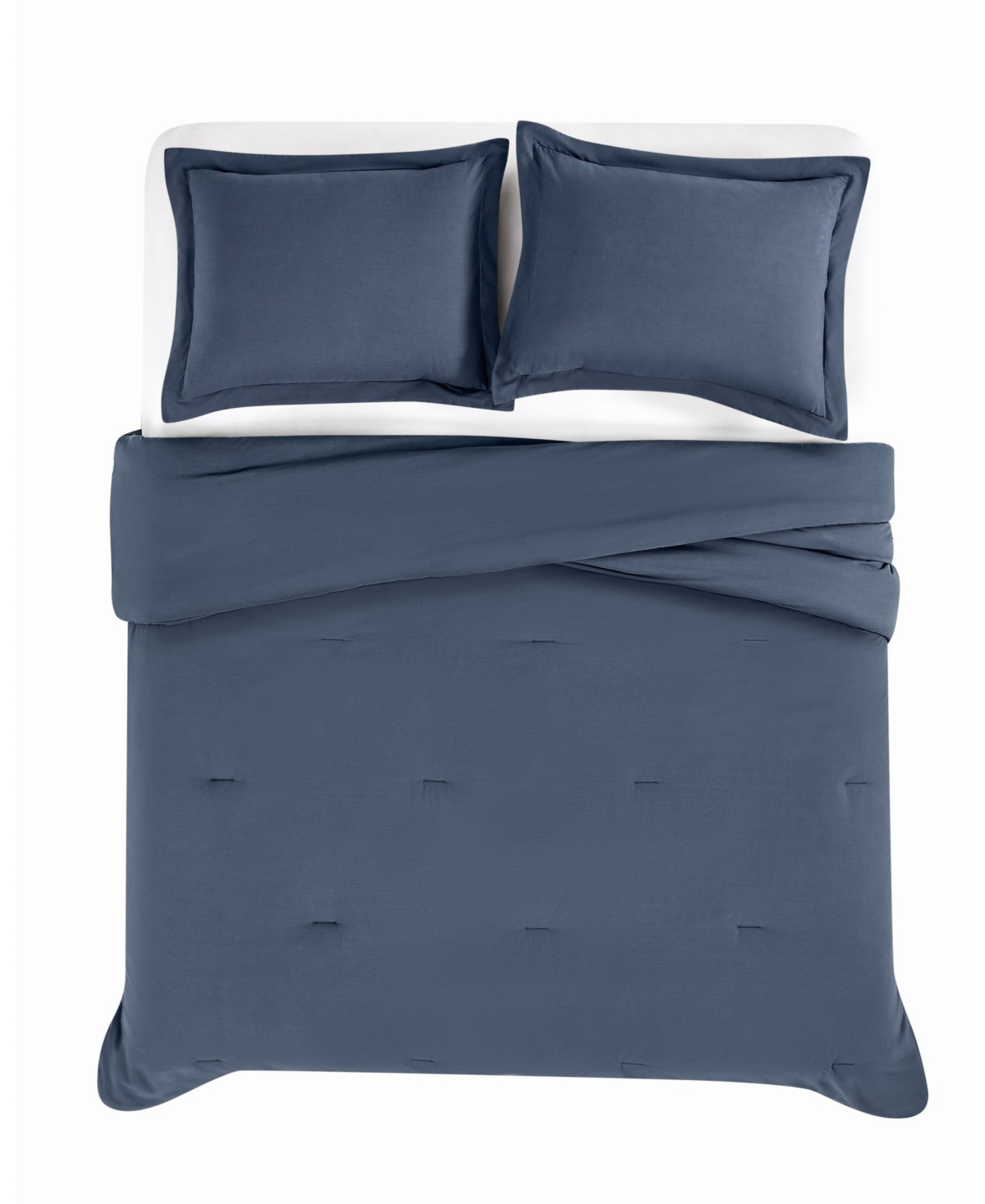 Brooklyn Loom Essential Cotton 3-Piece Comforter Set