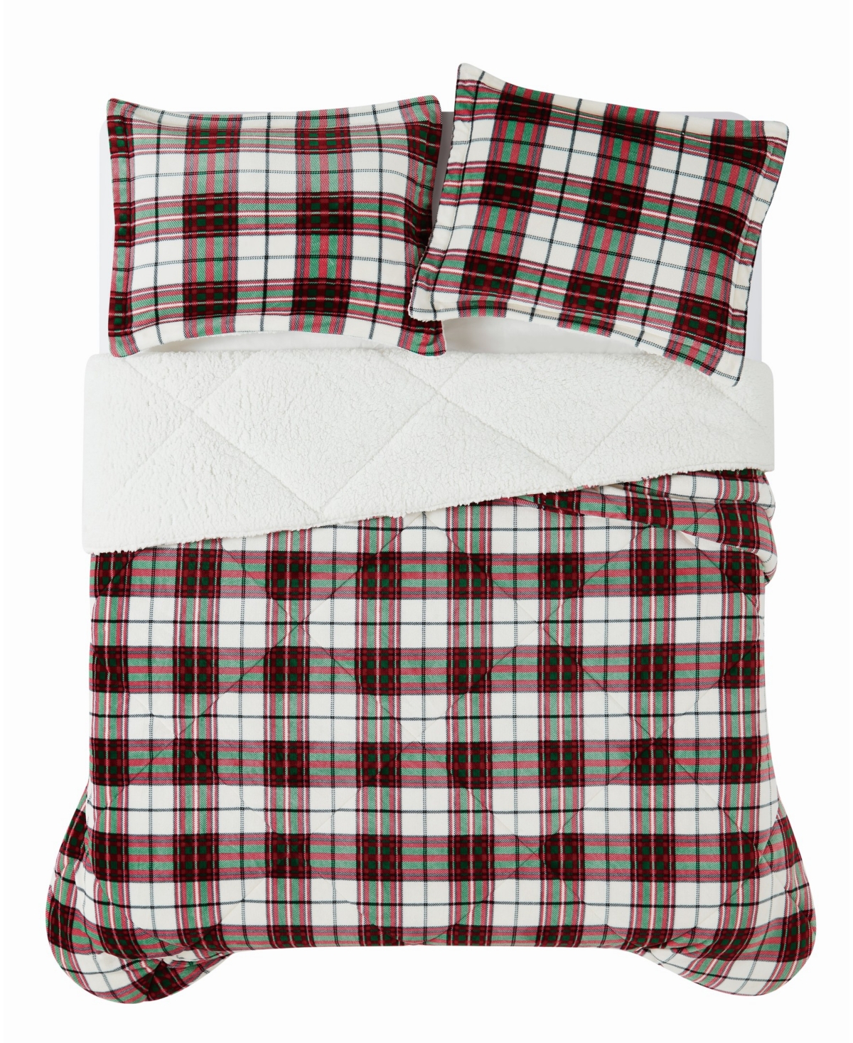 Truly Soft Cuddle Warmth Marlon Plaid 2-Piece Comforter Set, Twin/Twin Xl