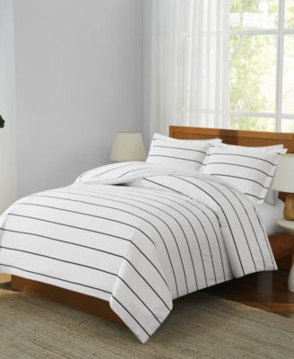 Hayward Stripe 3-Piece Comforter Set, King