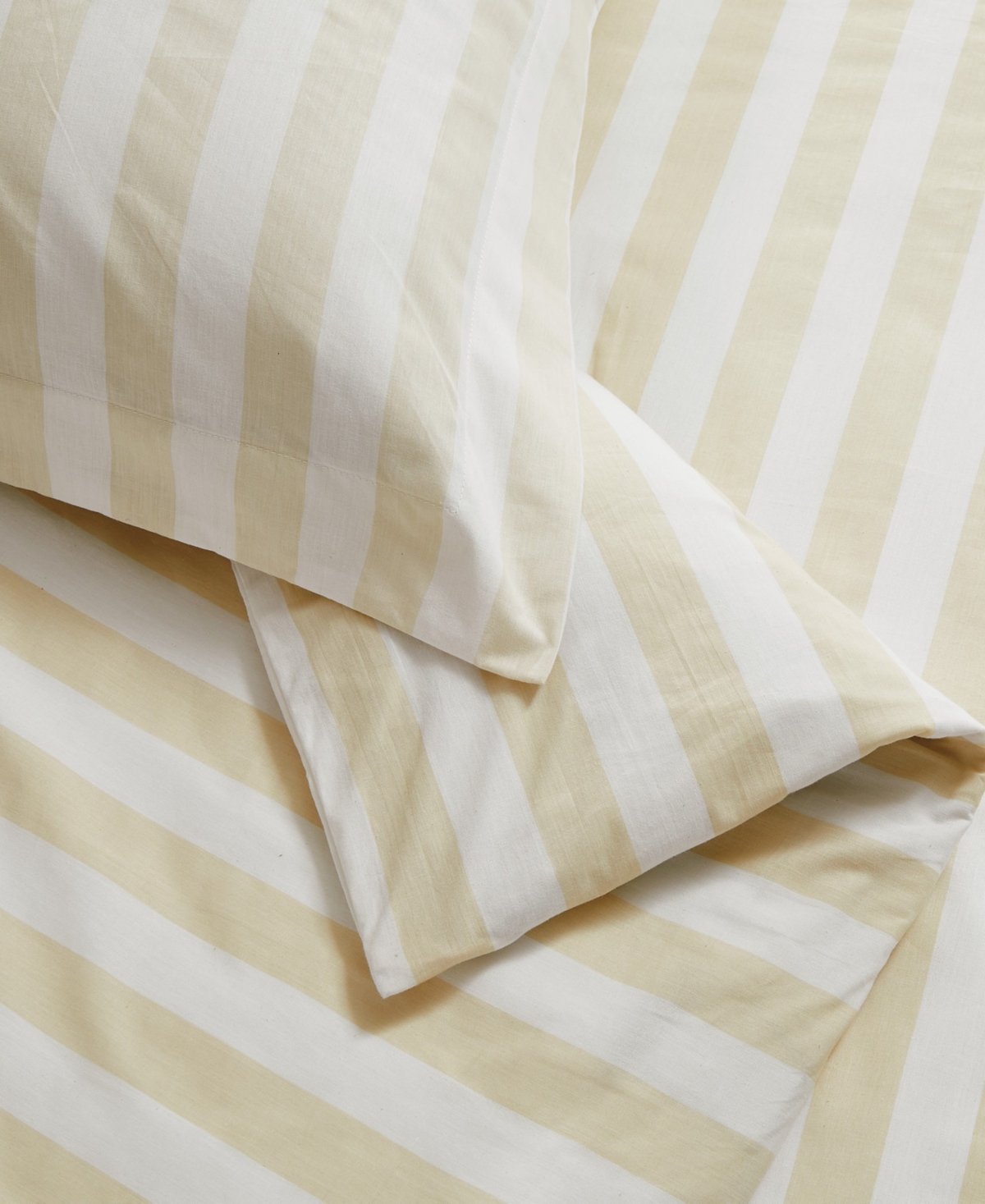 Brooklyn Loom Levi Stripe 3-Piece Duvet Cover Set