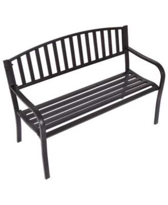50 Inch Patio Garden Bench Loveseats for Outdoor