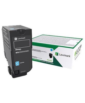 CX725 Cyan High Yield Return Program Laser Toner Cartridge, Up to 16000 Page Yield