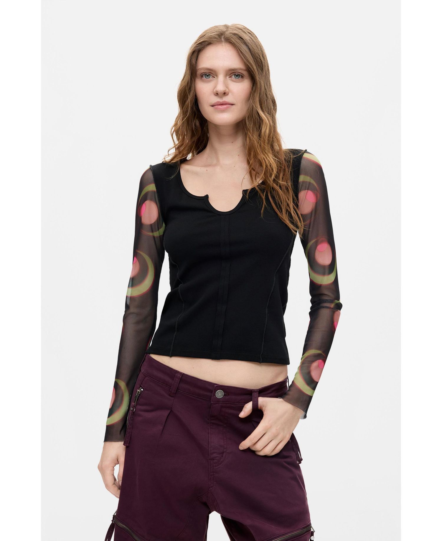 Women's Long Zipper Trousers