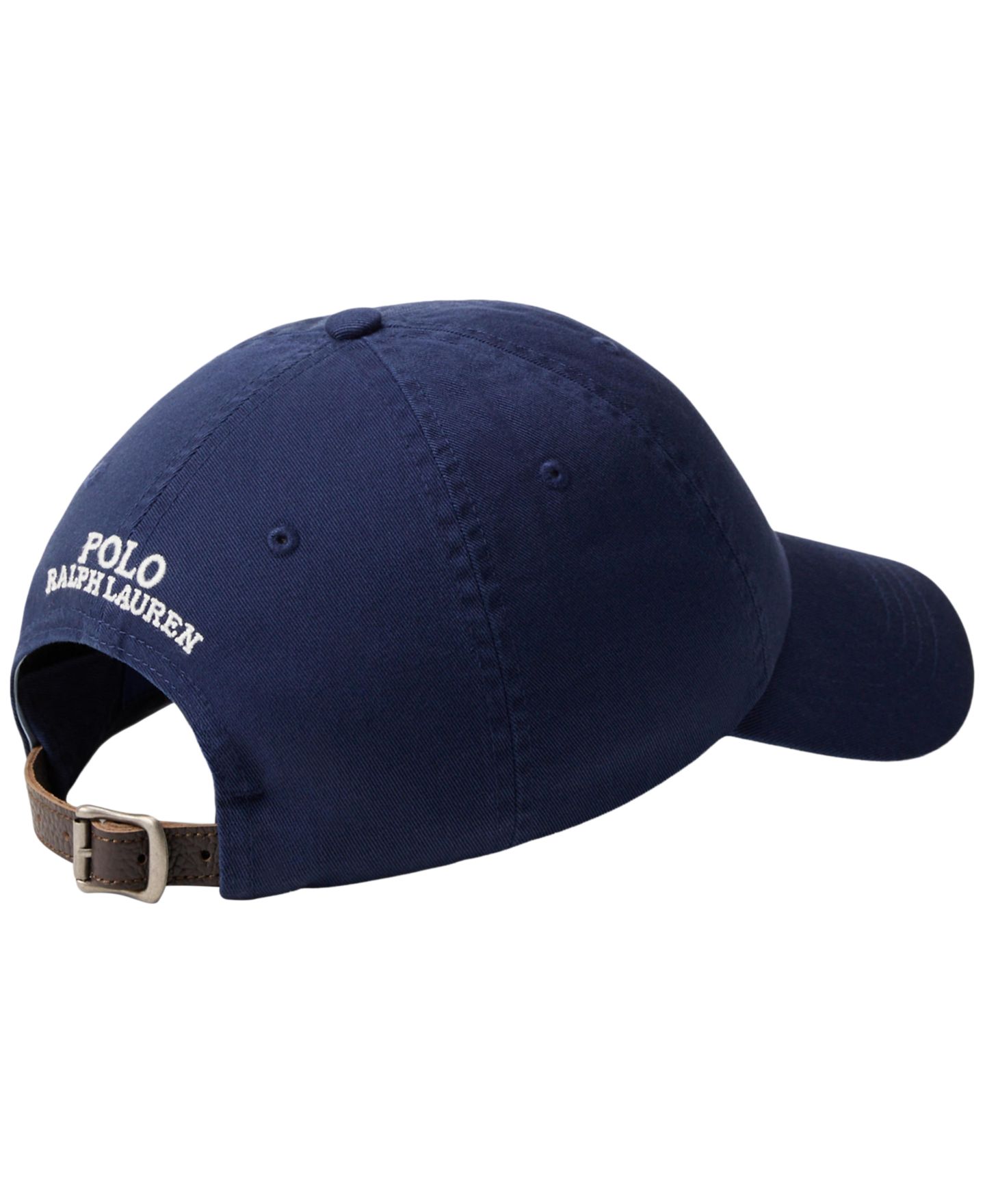 Мужская кепка Polo Ralph Lauren Bear Embroidered Twill Ball, цвет: Тёмно-синий белый — фото 2