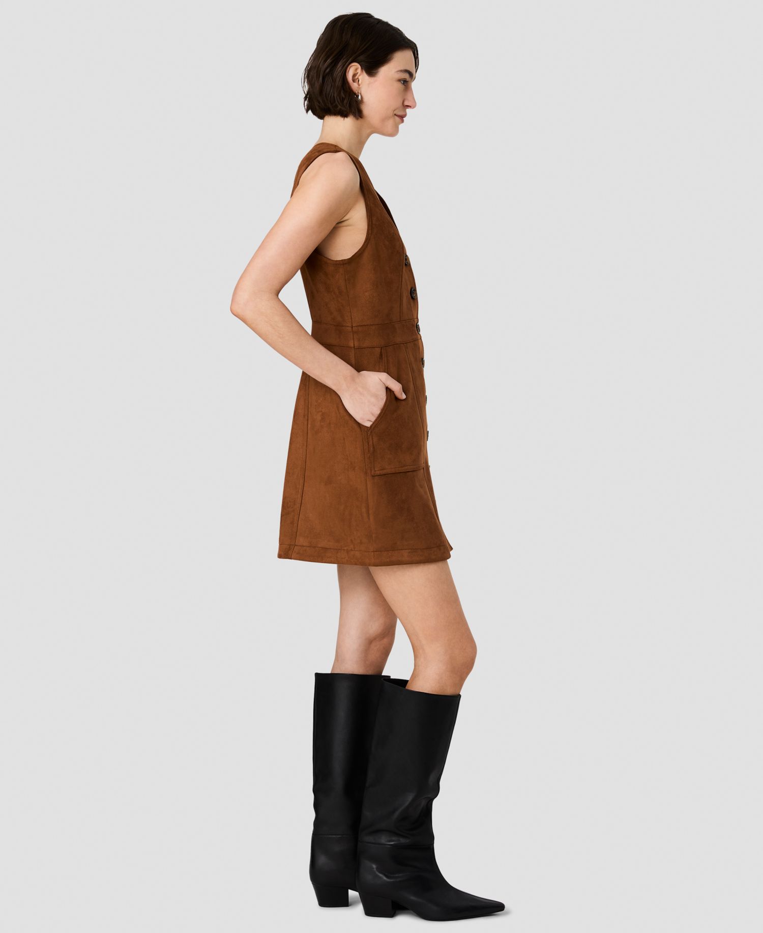 Women's Laney V-Neck Sleeveless Mini Dress