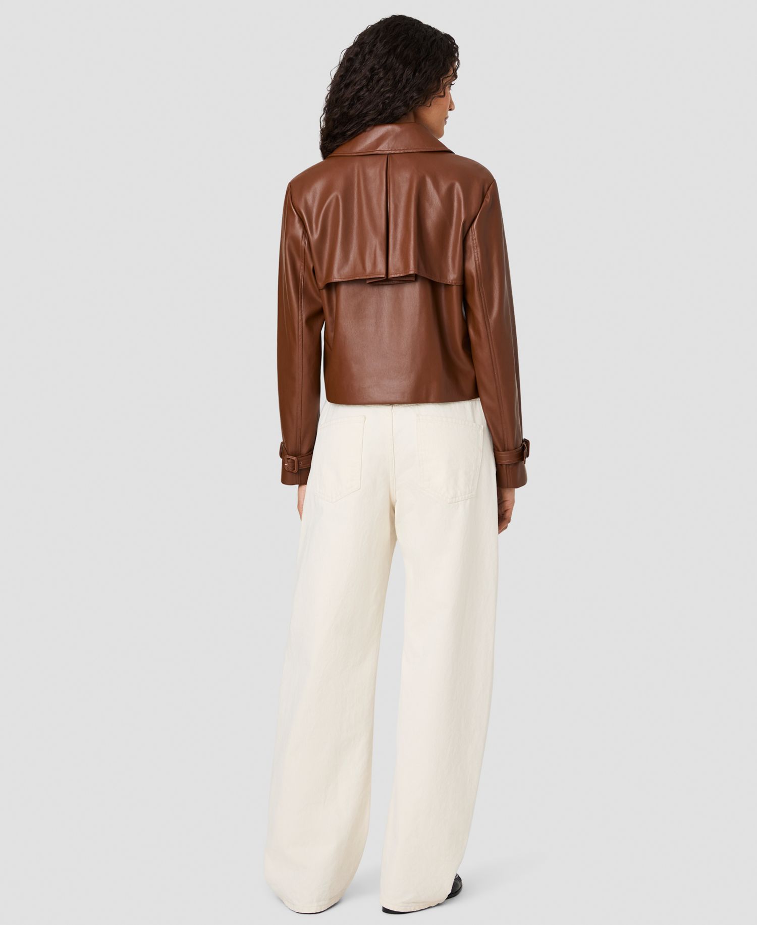 Women's Porto Button-Front Cropped Jacket