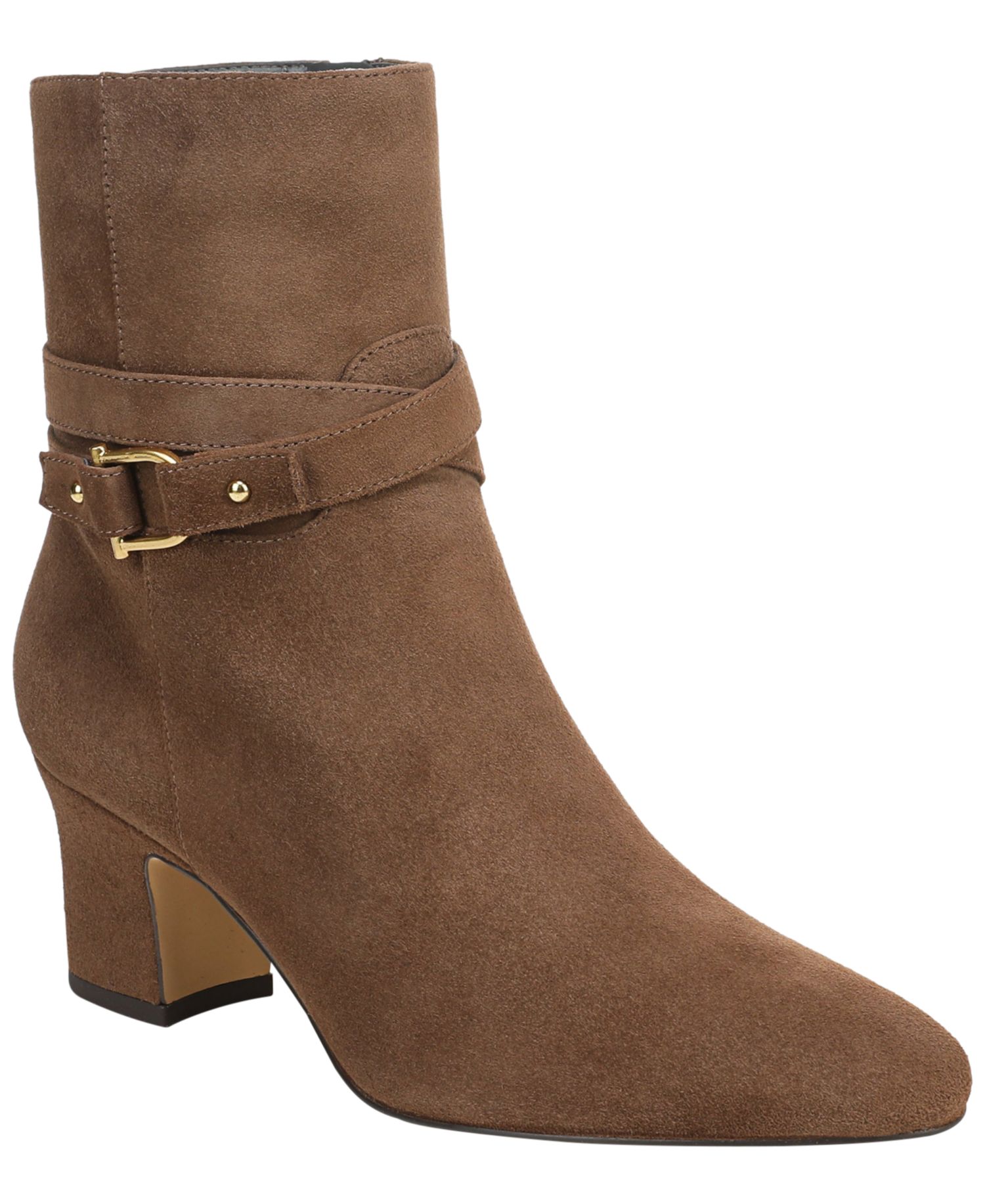 Women's Flexa Caden Suede Almond Toe Ankle Boots