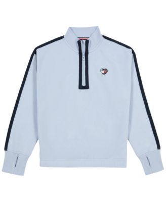 Girls' 7-16 Quarter-Zip Fleece Sweatshirt