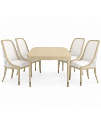 Eave II 5-Piece Oval Dining Set (Table & 4 Hostess Chairs)