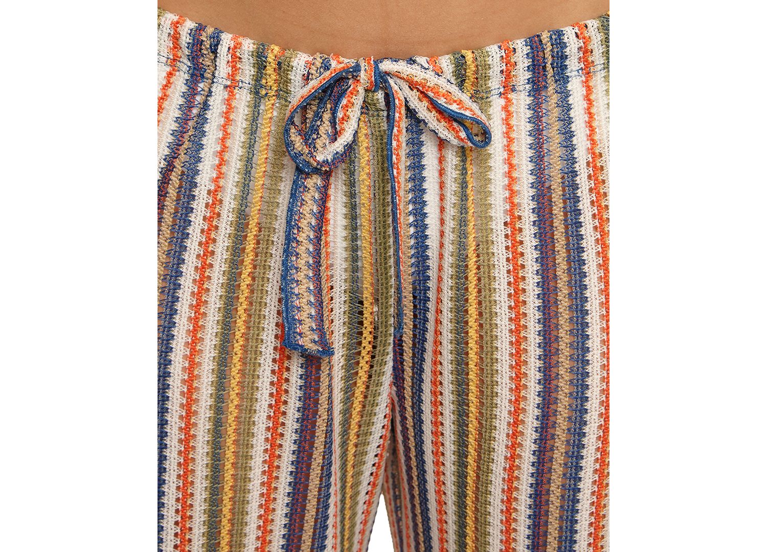 Women's Seaside Stretch Crochet Split Leg Swim Cover-Up Pants