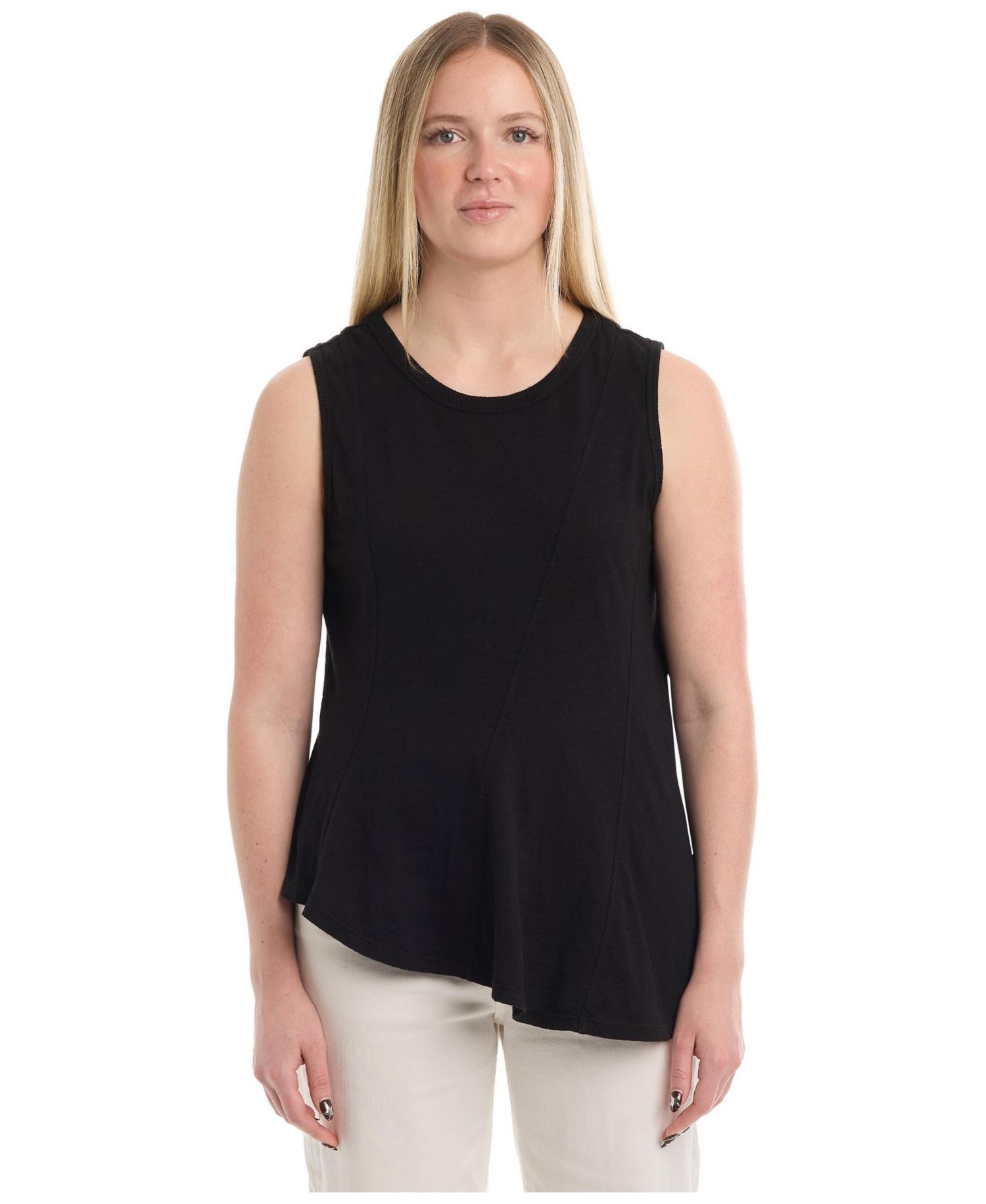 Women's Asymmetric Seam Shell Tee