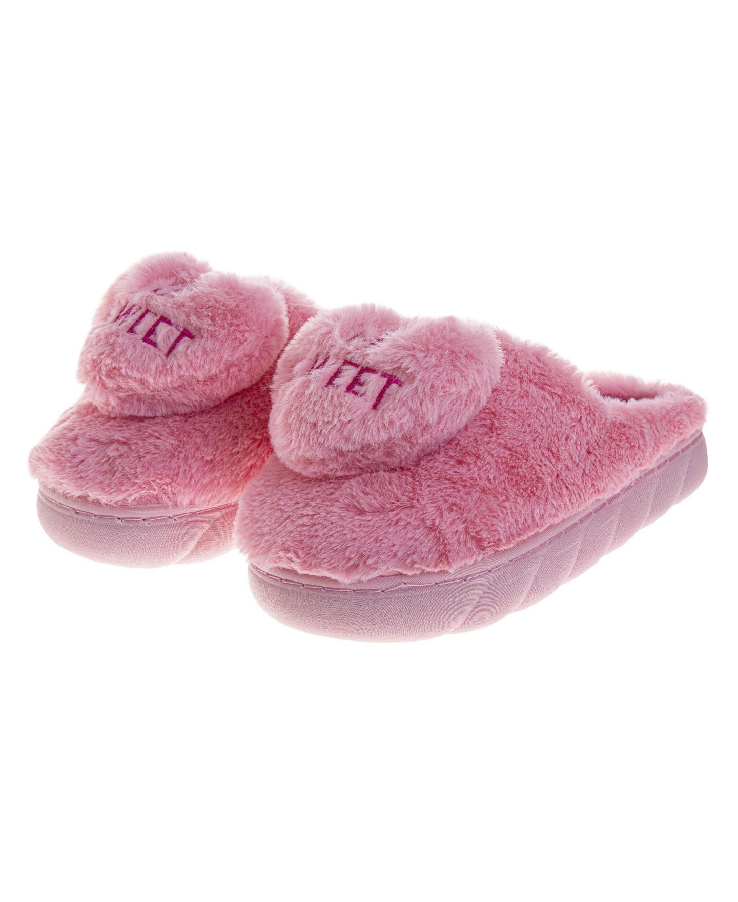 Обувь Sweethearts Women's Conversation Hearts Slip On Shoes Casual Style Design Everyday Comfort, цвет: Розовый — фото 6